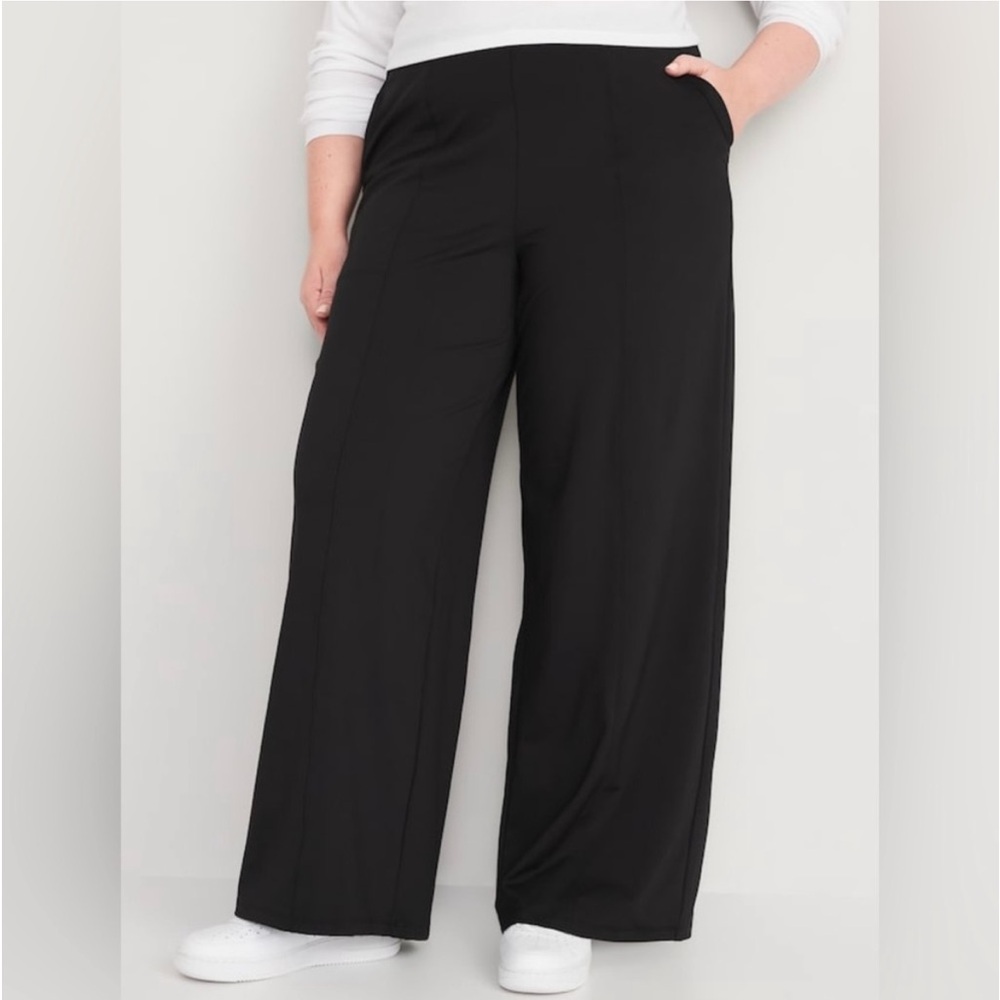 NWT High-Waisted PowerSoft Wide-Leg Pants - Size XXL